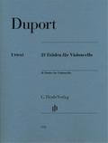 Duport, Jean-Louis - 21 Etüden für Violoncello