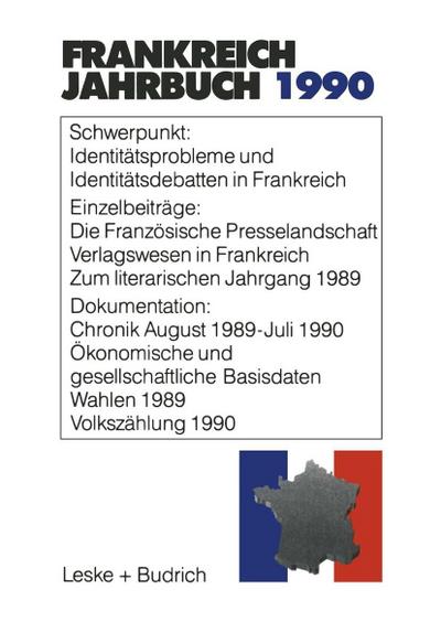 Frankreich-Jahrbuch 1990
