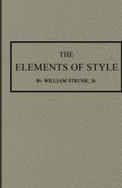 The Elements of Style