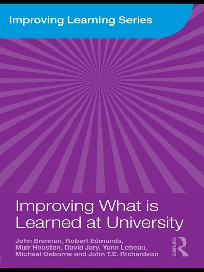 Improving What is Learned at University