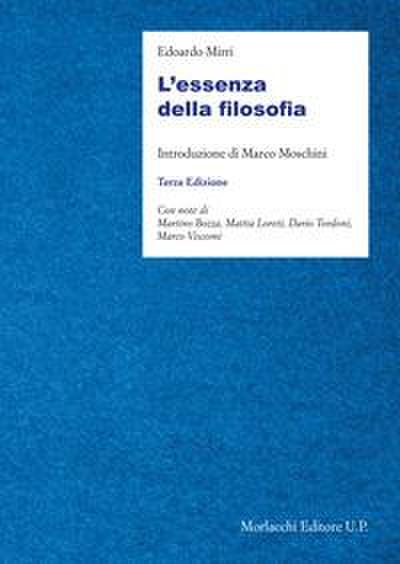 L’ essenza della filosofia