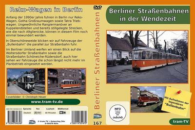 Berliner Straßenbahnen in der Wendezeit/DVD