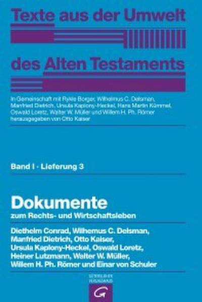 Dokumente zum Rechts- und Wirtschaftsleben