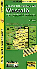 Westalb Geopark Schwäbische Alb Rad- und Freizeitkarte
