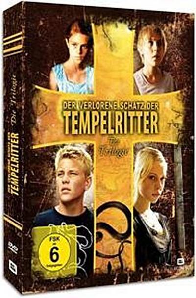 Der verlorene Schatz der Tempelritter - Trilogie, 3 DVDs