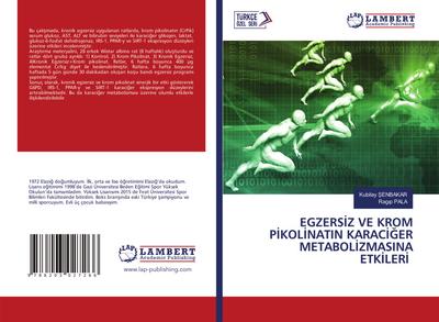 EGZERS¿Z VE KROM P¿KOL¿NATIN KARAC¿¿ER METABOL¿ZMASINA ETK¿LER¿