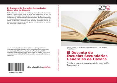 El Docente de Escuelas Secundarias Generales de Oaxaca