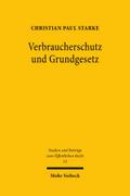 Verbraucherschutz und Grundgesetz
