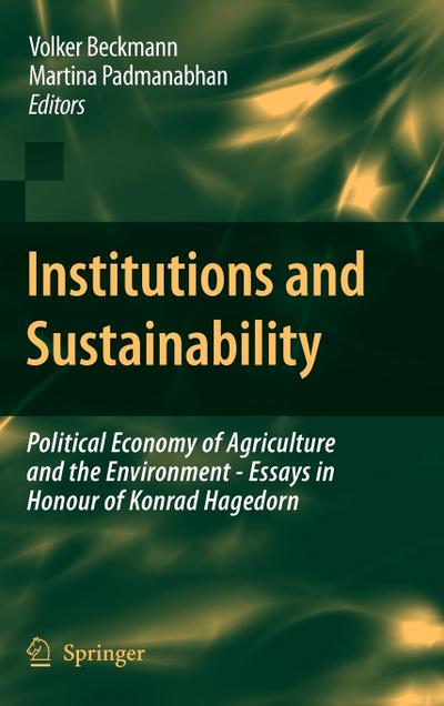 Institutions and Sustainability
