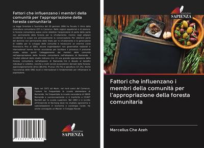 Fattori che influenzano i membri della comunità per l’appropriazione della foresta comunitaria