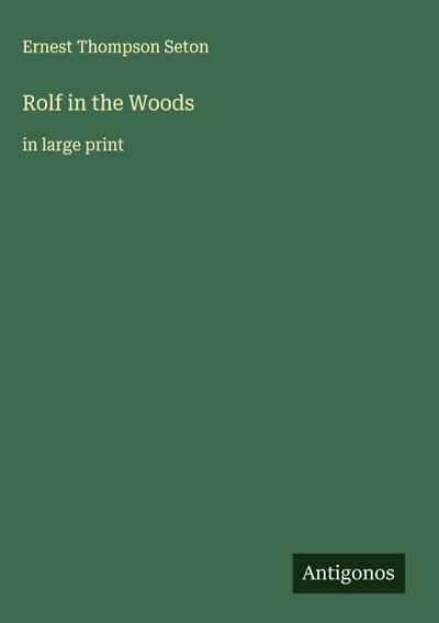 Rolf in the Woods