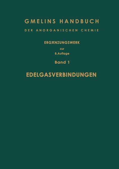 Edelgasverbindungen