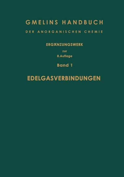 Edelgasverbindungen