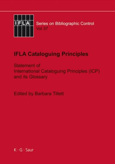 IFLA Cataloguing Principles