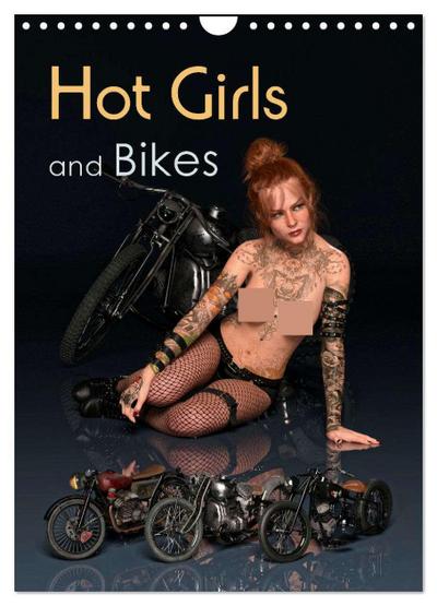 Hot Girls and Bikes (Wandkalender 2026 DIN A4 hoch), CALVENDO Monatskalender