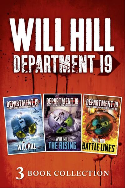 Department 19 - 3 Book Collection (Department 19, The Rising, Battle Lines)