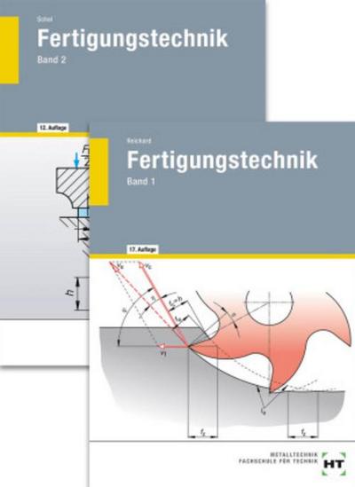 Paketangebot Fertigungstechnik Band 1 und 2