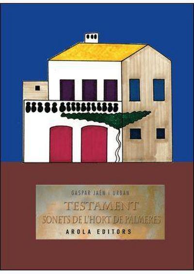 Testament : Sonets de l’hort de les Palmeres