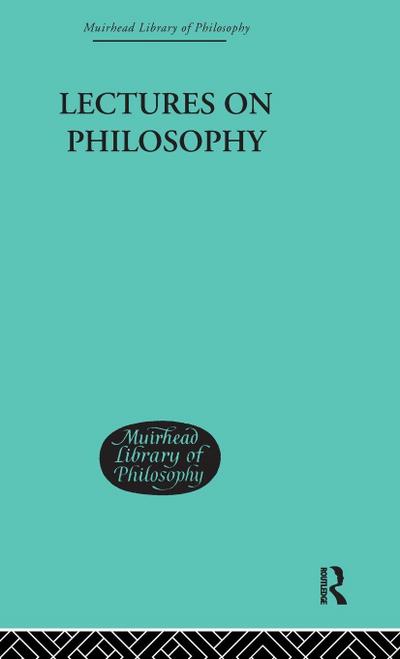 Lectures on Philosophy