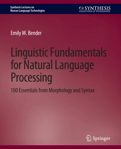 Linguistic Fundamentals for Natural Language Processing