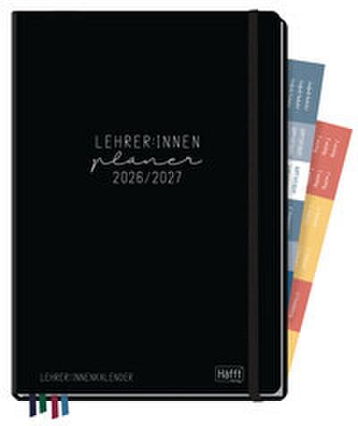 Lehrer-Planer Black Edition A4+ 2026/2027