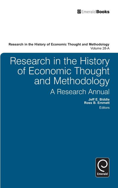 Research in the History of Economic Thought and Methodology