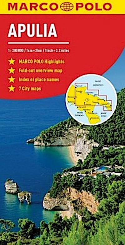 Apulia Italy Marco Polo Map