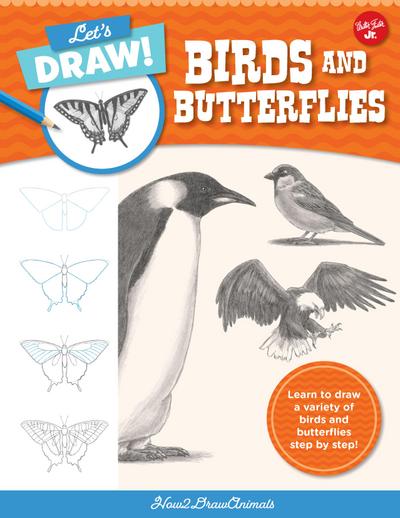 Let’s Draw Birds & Butterflies