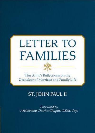 Letter to Families