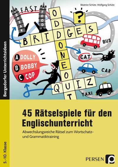 45 Rätselspiele für den Englischunterricht