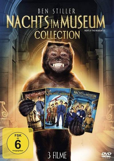 Nachts im Museum 1–3 Collection DVD-Box