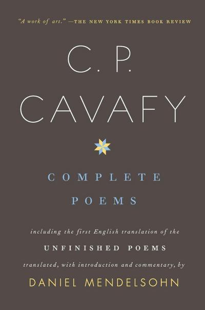 Complete Poems of C. P. Cavafy