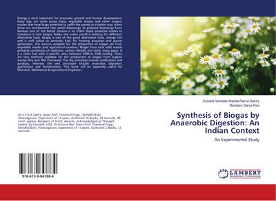 Synthesis of Biogas by Anaerobic Digestion: An Indian Context