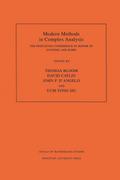 Modern Methods in Complex Analysis
