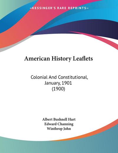 American History Leaflets