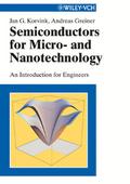 Semiconductors for Micro- and Nanotechnology