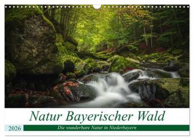 Natur Bayerischer Wald (Wandkalender 2026 DIN A3 quer), CALVENDO Monatskalender