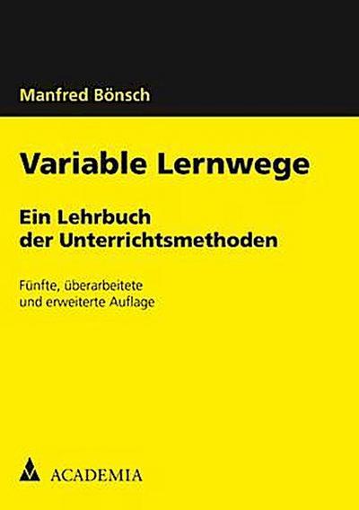 Bönsch, M: Variable Lernwege