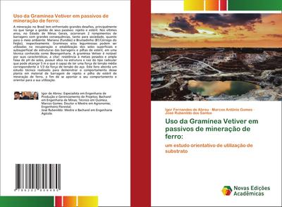Uso da Gramínea Vetiver em passivos de mineração de ferro: