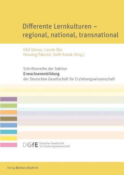 Differente Lernkulturen - regional, national, transnational