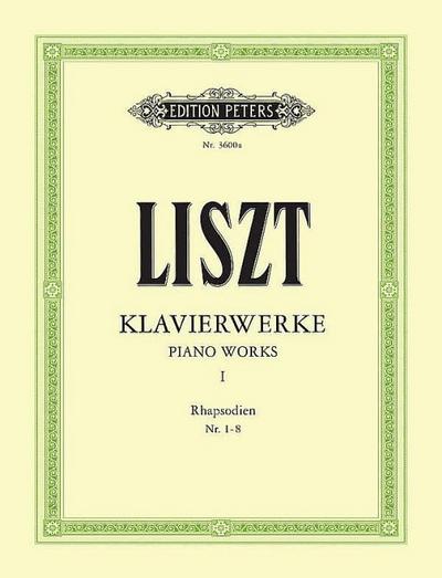 Klavierwerke 1 - Ungarische Rhapsodien 1-8