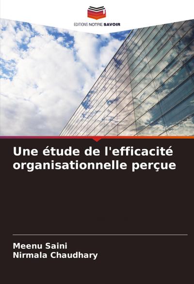 Une étude de l’efficacité organisationnelle perçue