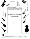 Grifftabellefür F-Tuba (Basstuba)