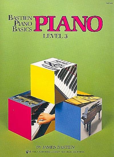 Bastien Piano Basics: Level Three