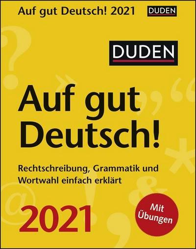 Duden Auf gut Deutsch! 2021