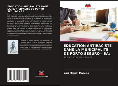 ÉDUCATION ANTIRACISTE DANS LA MUNICIPALITÉ DE PORTO SEGURO - BA: