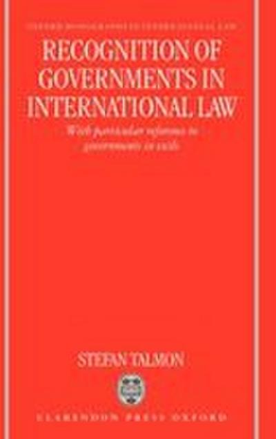 Recognition of Governments in International Law