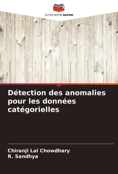 Détection des anomalies pour les données catégorielles