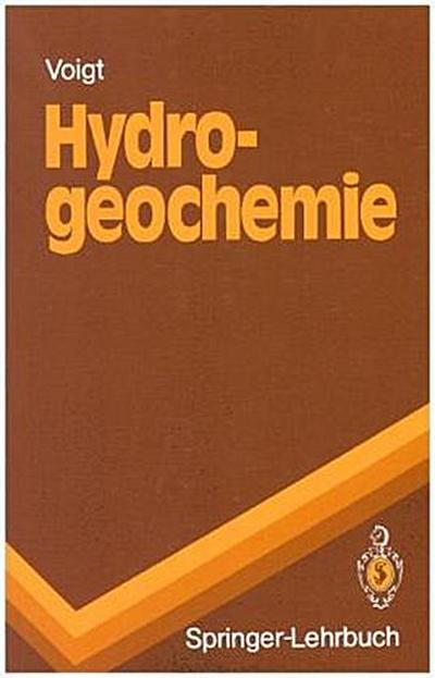 Hydrogeochemie - Hans-Jürgen Voigt