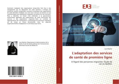 L’adaptation des services de santé de première ligne